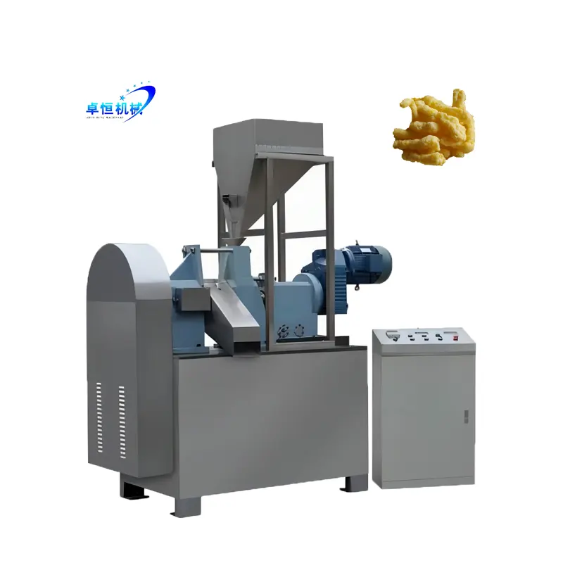Efficiënte Gefrituurde Snack Productielijn Kurkure Nacho Cheetos Snacks Maken Machine Voor Kosteneffectieve Productie