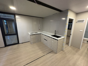 บ้านสำเร็จรูปแบบขยายได้พร้อมห้องพับข้างแบบถอดประกอบได้ บ้านเคลื่อนที่แบบโมดูลสำหรับตั้งแคมป์ สำนักงาน หรือใช้ในกรณีฉุกเฉิน - Product Image 5