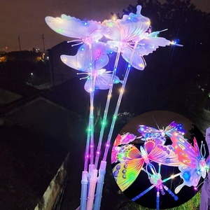 Bâton lumineux LED magique pour enfants, papillon lumineux coloré, bâton lumineux à main, jouets lumineux - Product Image 4