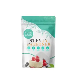 Paket OEM 1Kg/Tas Stevia dan Erythritol Campuran Gula Stevia Eritritol Campuran Pemanis