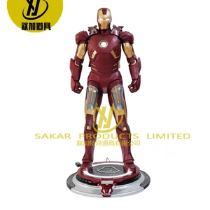 Vente chaude grandeur nature Iron Man Spider-Man & <span class=keywords><strong>Hulk</strong></span> Statues en résine <span class=keywords><strong>Marvel</strong></span> films décoration de rue commerciale modèle modèle - Product Image 5