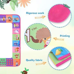 Toile de graffiti d'écriture d'eau <span class=keywords><strong>magique</strong></span> colorée éducative pour enfants avec logo personnalisé tapis de toile d'eau <span class=keywords><strong>magique</strong></span> pour enfants bricolage - Product Image 4