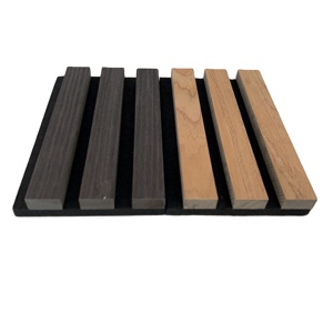 Feutre acoustique mural 3D <span class=keywords><strong>Laine</strong></span> 100% Papiers peints en polyester Panneau acoustique <span class=keywords><strong>de</strong></span> plafond Panneau acoustique absorbant le son Panneau décoratif en feutre PET - Product Image 2