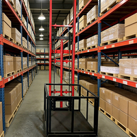 Plateforme de levage de marchandises fiable, élévateur industriel sécurisé, monte-charge hydraulique pour centre logistique et atelier