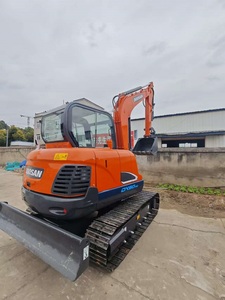 Excavadora Usada Doosan DX60 de 6 Toneladas, de Alto Rendimiento y Económica, Mini Excavadora Japonesa de Segunda Mano con EPA en Existencia - Product Image 2