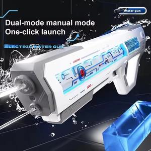 YT mainan baterai Modular, versi baterai Modular terbaru 2 in 1 dengan Strip lampu keren dan tangki air kapasitas besar tervisualisasi - Product Image 3