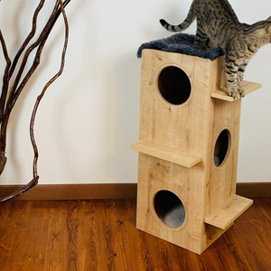 Niches pour chiens en bois multifonctionnelles de haute qualité, style moderne, mobilier en bois, prix de gros - Product Image 4