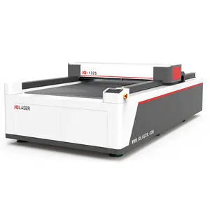 JQ Machine de découpe laser CNC à alimentation automatique Machine de découpe laser pour tissu textile 100w 130w 150w 300w Prix de la découpe laser CO2
