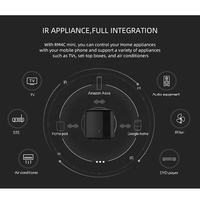 Broadlink RM4C WiFi IR Télécommande Smart Domotique Universel Infrarouge Télécommande Blaster pour TV & AC Max Tension 220V
