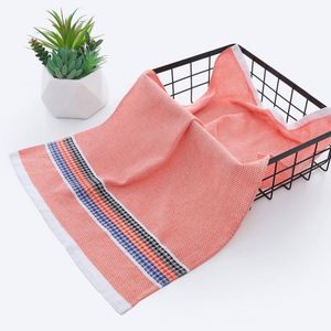 Fabricant de logos personnalisés – Torchons de cuisine tissés, épais, absorbants, à carreaux, en coton, spécialisés pour le nettoyage domestique et la cuisine - Product Image 5