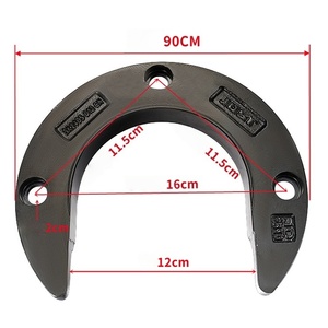 2 Inch 3 5 Inch Fifth Wheel Wear Lock Ring Clamping Ring Kit de réparation testé 3 trous pour remorque <span class=keywords><strong>JOST</strong></span> SK2405 012 SK8301 223 100 - Product Image 2