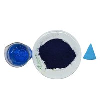 Colorant en poudre uniforme à 180 % Bleu soufre BRN Bleu soufre 7