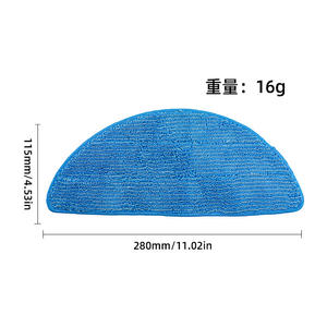 Paños de Repuesto Compatibles con el Robot Aspirador ILife V5 V5S X3 V3+ V3S V5pro X5 V50 V55, Accesorio Textil Reutilizable para el Hogar - Product Image 4