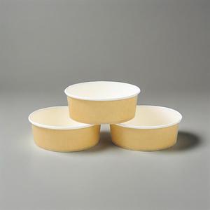 ชามสลัดพร้อมฝาปิดทำจากพลาสติก PE เคลือบโลโก้แบบใช้แล้วทิ้งพร้อมฝาปิด - Product Image 1