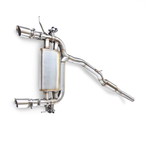 Pour <span class=keywords><strong>Audi</strong></span> <span class=keywords><strong>TT</strong></span> <span class=keywords><strong>MK1</strong></span> 1.8T 1997-2007, échappement haute performance avec soupape, système d'échappement Catback, performance modifiée pour la course - Product Image 6