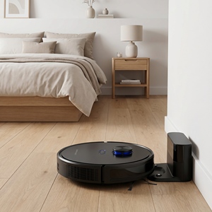<b>Robot</b> Aspiradora Floor Cleaning <b>Robot</b> Self-Charging Dock Mopping Wet Dry Smart <b>Vacuum</b> Cleaner Household Hotel Plastic - Product Image 4