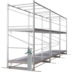 Sistema Hidropónico Vertical Interior de Gran Tamaño, Estante NFT con Canal de PVC, Estantes de Cultivo Móviles de Múltiples Niveles, Tipo Plástico para Cultivo Hidropónico - Product Image 5