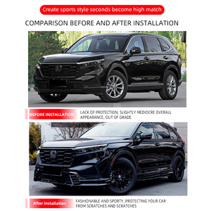 Per <span class=keywords><strong>Honda</strong></span> 2023 CRV modificato GF stile surround esterno kit anteriore con labbro posteriore spoiler gonna laterale - Product Image 5