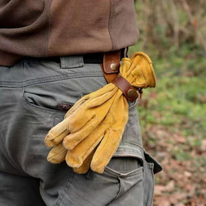 Housse de rangement anti-perte pour gants de travail rétro d'extérieur, à suspendre à la taille, pour les travailleurs en hauteur. - Product Image 3
