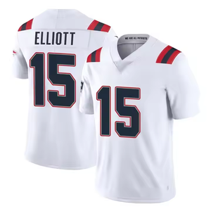 Maglia da calcio maglia maglia Unisex di alta qualità a maniche corte per adulti Plus American 15 Elliott 9 judon 10 Maye 4 <span class=keywords><strong>Zappe</strong></span> - Product Image 2