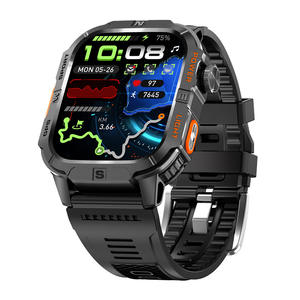 Reloj Inteligente Android GTH3 IP68 Resistente al Agua, Diseño Cuadrado, Navegación GPS, Monitor de Actividad, Correa de Silicona Magnética, Pantalla Grande - Product Image 2
