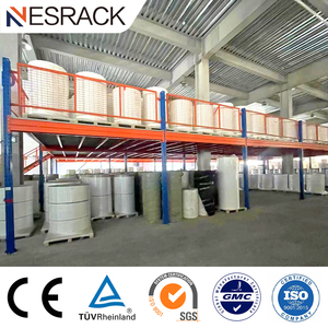 Système de stockage multi-étages pour entrepôt, protection contre la corrosion, plateforme de mezzanine, rayonnages robustes - Product Image 5