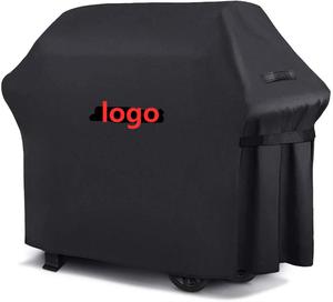 WOQI Custom Heavy Duty Waterproof UV Fire Pit &amp; <strong>BBQ</strong> Grill Cover Essential Outdoor <strong>Camping</strong> &amp; Hiking Product - Product Image 1
