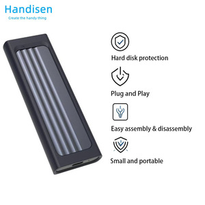 SSD externe portable, disque dur externe USB, coque en silicone, protection par mot de passe pour les nomades numériques, pour la synchronisation cloud - Product Image 2