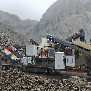 เครื่องบดกรวยเคลื่อนที่แบบประหยัดพลังงานรุ่นใหม่สำหรับการผลิตกรวดสำหรับวัสดุก่อสร้างพร้อมระบบพลังงานในตัว - Product Image 1