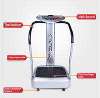 Plateforme vibrante amincissante ZJFIT 200W, charge maximale, pour hommes et femmes, équipement d'exercice pour le tonification de la taille, des jambes et de l'abdomen