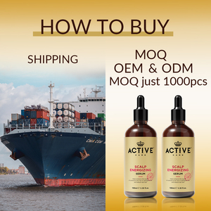 Suero Energizante para el Cuero Cabelludo 100ml, Fortalece el Cabello y Reduce la Caída del Cabello, Aceite para el Crecimiento del Cabello - Product Image 4
