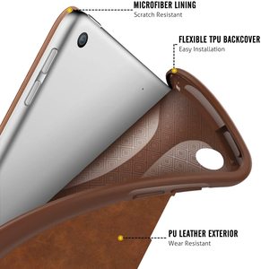 Étui <span class=keywords><strong>MoKo</strong></span> avec fente pour stylo porte-crayon mince léger Smart Shell Stand Cover pour Apple iPad 10.2 "2020/2019 - Product Image 6