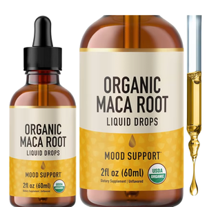Oem Natural Health Maca Oral Liquid Extracto de raíz de Maca Suplemento energético de Maca Gotas líquidas orales Soporte personalizado - Product Image 1