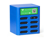 Station de recharge de batterie partagée, station de location de batterie NFC, station de recharge de batterie partagée, distributeur automatique de batteries