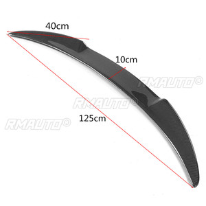 Aileron de coffre arrière en fibre de carbone véritable style Quadrifoglio pour Alfa Romeo Giulia 2017 2018 2019 - Product Image 6