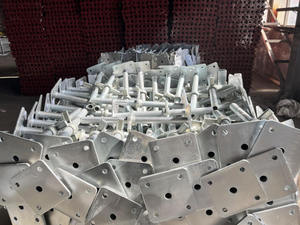 Điề<span class=keywords><strong>u</strong></span> chỉnh thép giàn giáo vít jack cắm <span class=keywords><strong>U</strong></span> đầ<span class=keywords><strong>u</strong></span> Prop một phần giàn giáo cơ sở jack cắm - Product Image 5