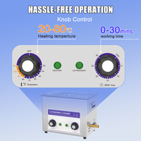 Machine de nettoyage ultrasonique 10L adaptée au nettoyage des arbres tournants, des vis, des boulons, des rivets, des roulements, des engrenages, des chaînes, des noyaux de vannes hydrauliques