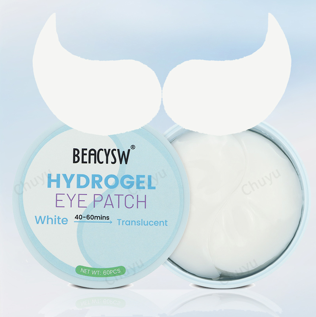 Coussinets oculaires d'acide hyaluronique à transformation claire