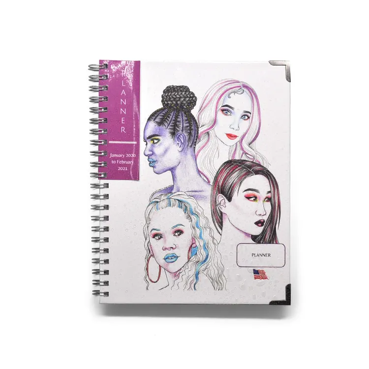 Custom Uw Ontwerp Journal Planner Zuivel Notebook Afdrukken Manifestaties Journal Planner Voor Zwarte Vrouwen