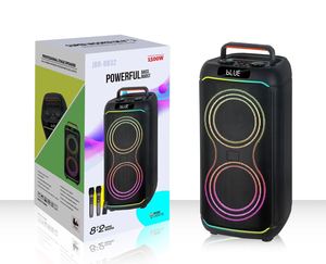 JBR-8832 <span class=keywords><strong>DJ</strong></span>-Lautsprecher für Innen und Außen mit Fernbedienung, 7,4V 4000 mAh Wiederaufladbar, 2 Große Drehknöpfe, 7,4V 40W mit RGB-Beleuchtung - Product Image 1