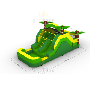 Venta caliente Parque infantil comercial Curso de obstáculos Castillo inflable Tema de unicornio - Product Image 2
