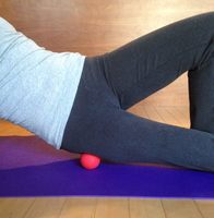 Balle de massage en silicone pour fascia, 63 mm, haute densité, portable, antidérapante, durable, pour la relaxation musculaire profonde, la récupération thérapeutique et la thérapie myofasciale