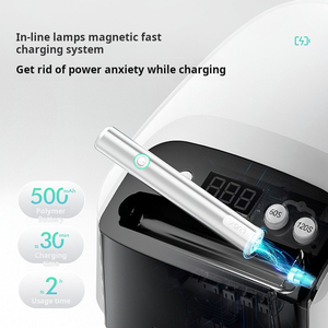 Lampe UV portable 2-en-1 pour ongles et séchoir à gel, séchage rapide pour vernis gel, idéal pour salon de manucure - Product Image 6