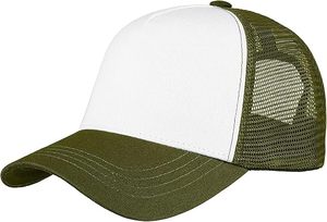 Gorra Trucker Personalizada con Logotipo, Dos Tonos, Malla Trasera, Visera Curva, 5 Paneles, Gorra de Béisbol al por Mayor para Hombres y Mujeres - Product Image 4