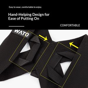 Cinturón de Soporte para Espalda y Hombros para Entrenamiento de Espalda Recta, Uso Adulto, Fitness, Deportes al Aire Libre, Material PU, Protección Avanzada - Product Image 5