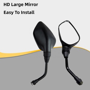 Nhà máy trực tiếp tùy chỉnh HD tầm nhìn rộng gương chiếu hậu cho xe máy chất lượng cao kim loại phụ kiện hot bán - Product Image 2