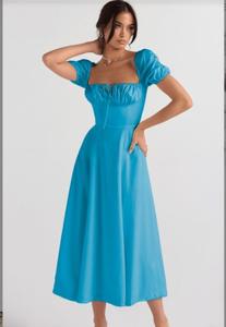 Vestido Casual de Verano para Mujer, Color Sólido, Estilo Delgado, Moda <span class=keywords><strong>D</strong></span> - Product Image 3