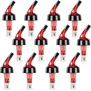 Verseur doseur en <span class=keywords><strong>plastique</strong></span> ABS à débit contrôlé automatiquement 20ml, 30ml, 40ml, <span class=keywords><strong>bouchon</strong></span> verseur doseur <span class=keywords><strong>pour</strong></span> spiritueux et <span class=keywords><strong>vin</strong></span> - Product Image 2