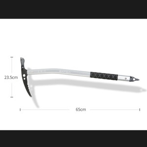 WANZ WZ-Q9756 <span class=keywords><strong>Piccozza</strong></span> <span class=keywords><strong>da</strong></span> Montagna Leggera in Alluminio Anti-65cm 441g Impermeabile per Arrampicata su Ghiaccio All'aperto Tutte le Stagioni - Product Image 6