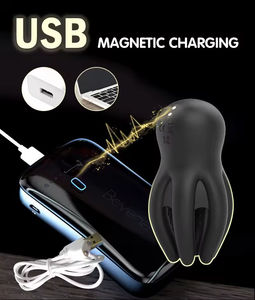 10 modes de vibration, stimulateur en forme de pieuvre, stimule l'érection, prolonge l'endurance, appareil d'entraînement masculin, vibrateur - Product Image 3